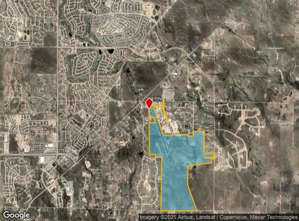  13625 Judge Orr Rd, Peyton, CO Parcel Map