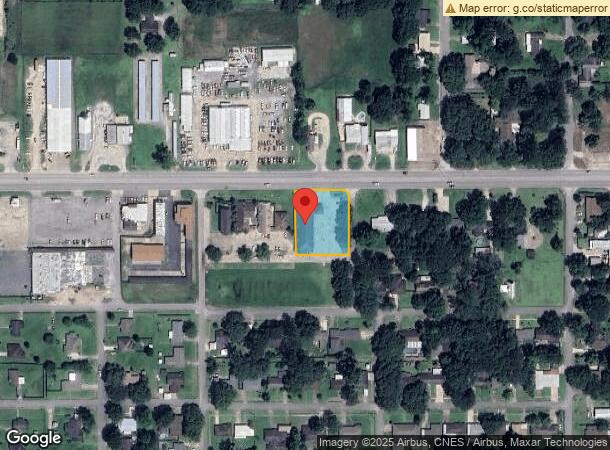  1251 E Laurel Ave, Eunice, LA Parcel Map