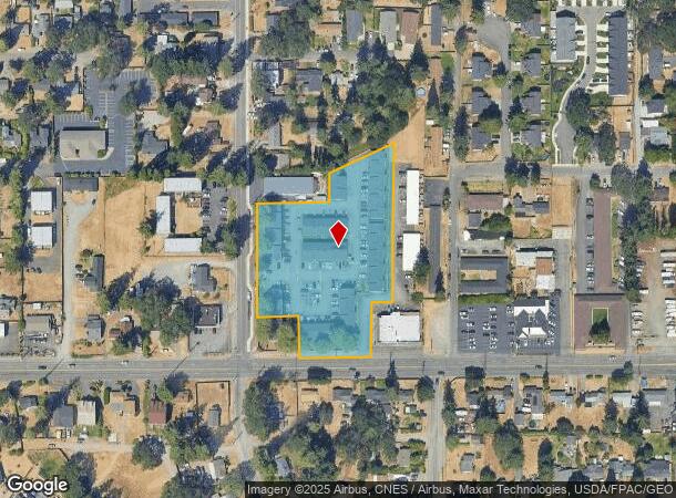  6414 88Th Street Ct Sw, Lakewood, WA Parcel Map