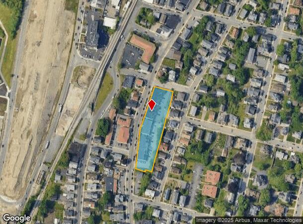 735 N Main St, Fall River, MA Parcel Map