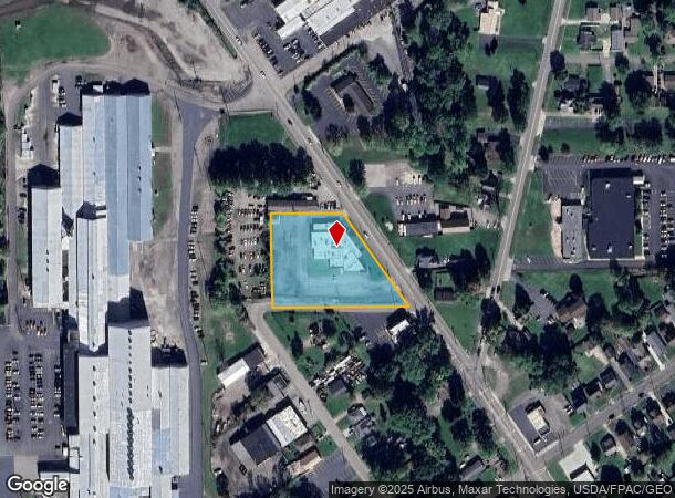 1240 N Main St, Niles, OH Parcel Map