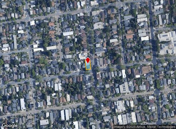  1640 Martin Luther King Jr Way, Berkeley, CA Parcel Map