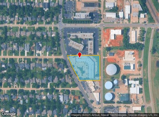 7632 N Western Ave, Oklahoma City, OK Parcel Map