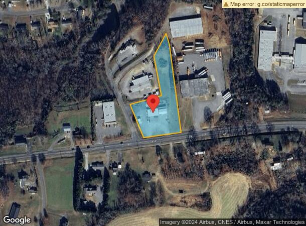  2540 W Pine St, Mount Airy, NC Parcel Map