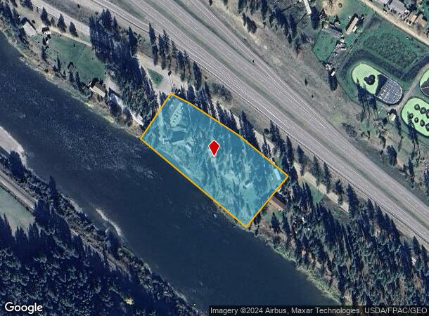  168 S Frontage Rd E, Alberton, MT Parcel Map