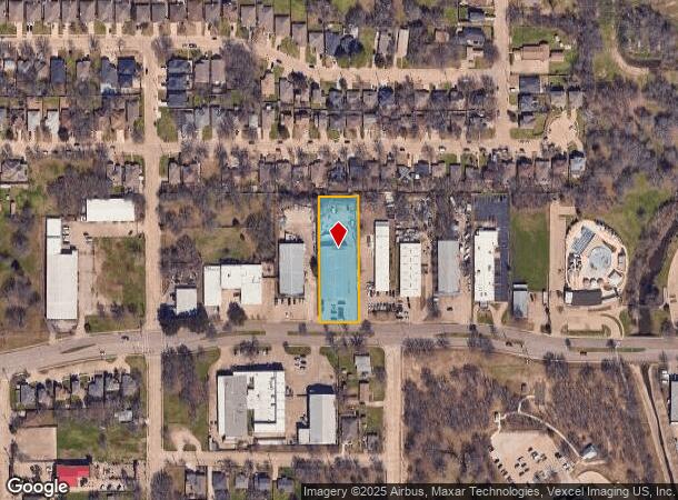 3817 Conflans Rd, Irving, TX Parcel Map