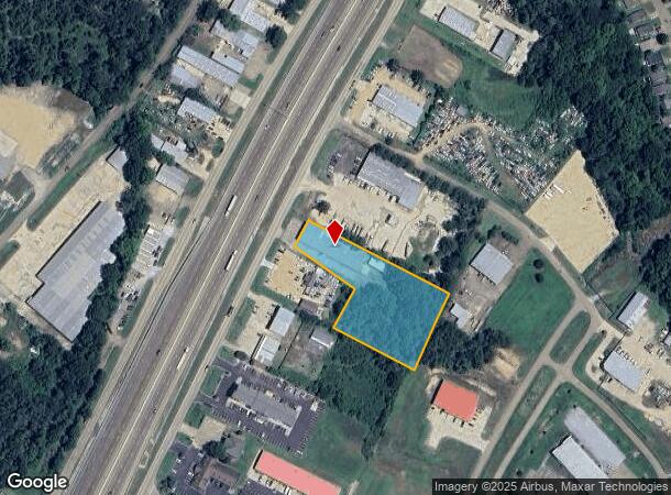 5470 S I 55 S, Byram, MS Parcel Map