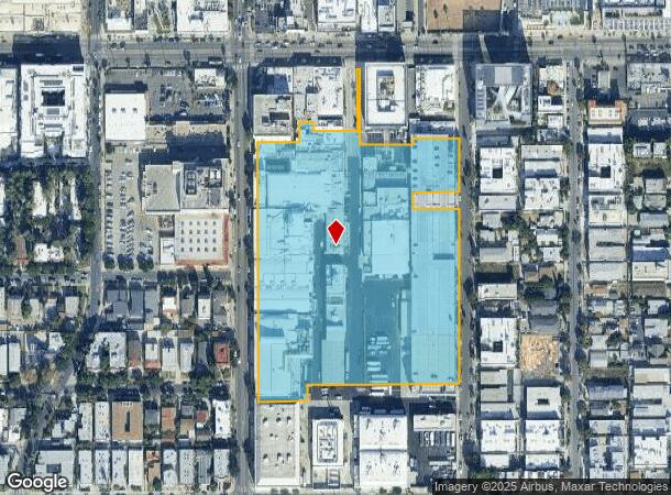  1438 N Gower St, Los Angeles, CA Parcel Map