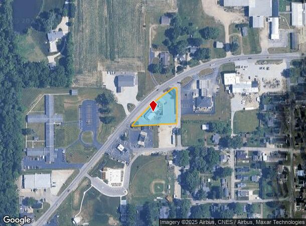 721 W Walnut St, Albany, IN Parcel Map