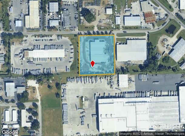 320 Enterprise St, Ocoee, FL Parcel Map