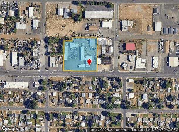  1627 E Francis Ave, Spokane, WA Parcel Map
