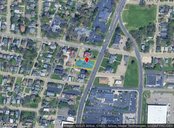1421 Market Ave N, Canton, OH Parcel Map