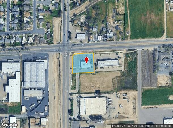 2615 S Chestnut Ave, Fresno, CA Parcel Map
