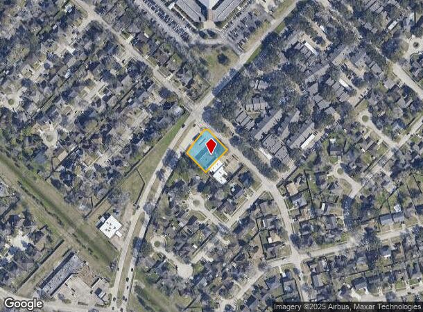 2505 W Bay Area Blvd, Webster, TX Parcel Map