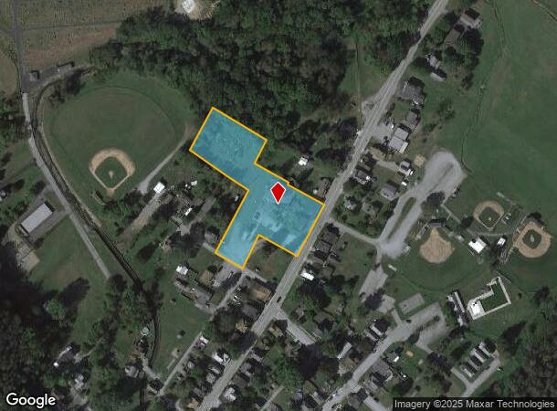 415 E 4Th St, Derry, PA Parcel Map