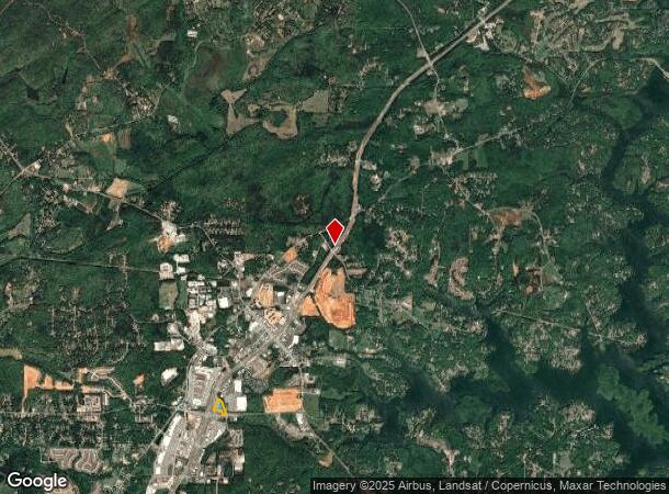  837 Highway 400 S, Dawsonville, GA Parcel Map