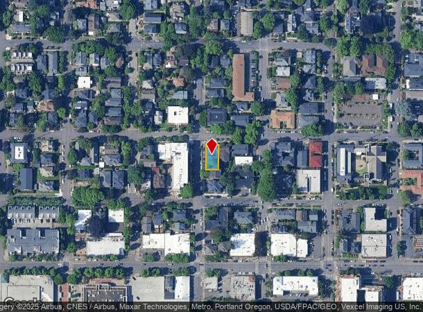  1404 Ne Hancock St, Portland, OR Parcel Map
