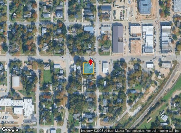  404 W Main St, Midlothian, TX Parcel Map