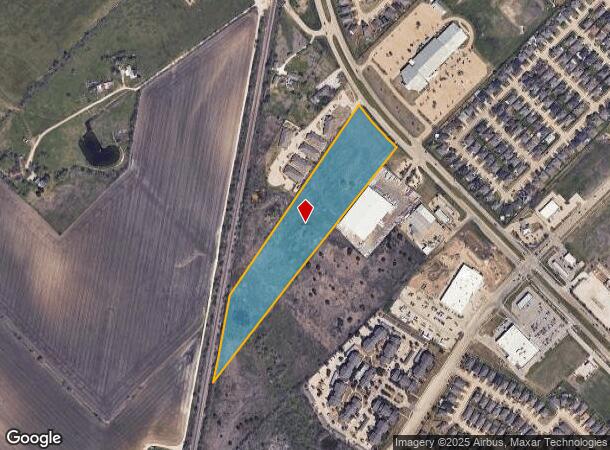  1105 Nw John Jones Dr, Burleson, TX Parcel Map