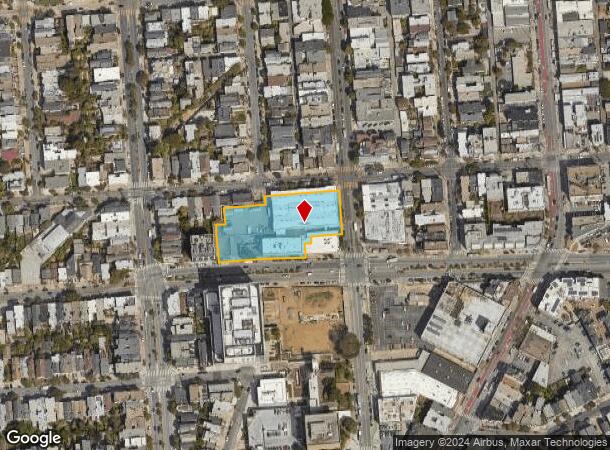  3550 Cesar Chavez, San Francisco, CA Parcel Map