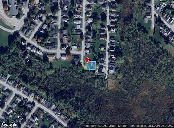  28 Stewart St, Lewiston, ME Parcel Map