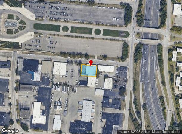  1045 Hopkins St, Cincinnati, OH Parcel Map