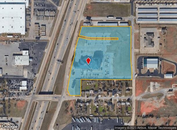  5100 S I 35 Service Rd, Oklahoma City, OK Parcel Map