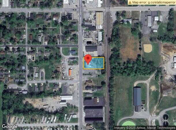  1105 S Court St, Marion, IL Parcel Map