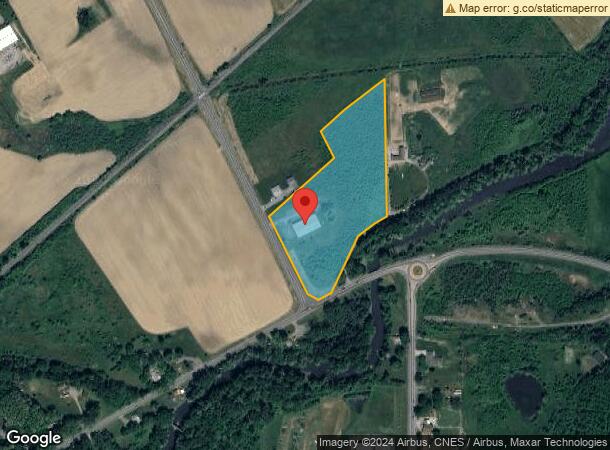  2645 Hanna Rd, Canandaigua, NY Parcel Map