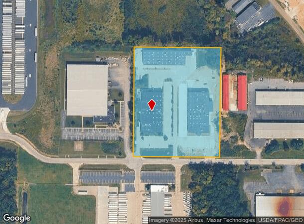 271 Progress Blvd, Kent, OH Parcel Map