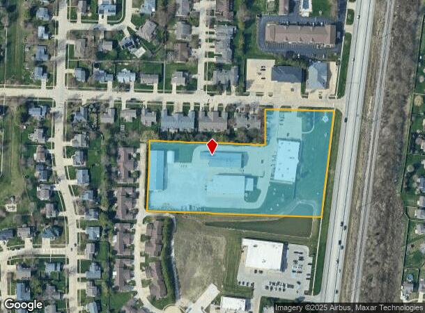  611 N Dunlap Ave, Savoy, IL Parcel Map