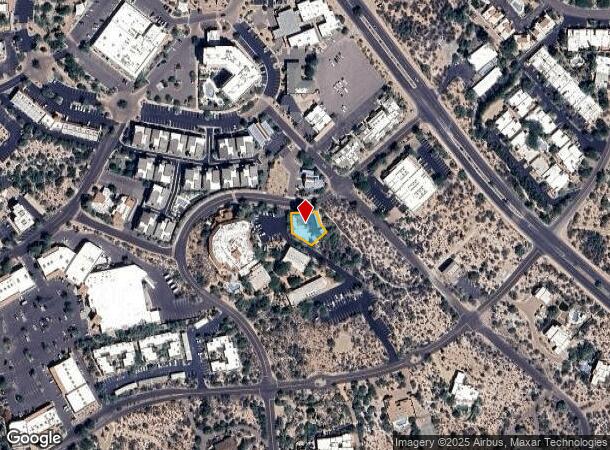 7439 E Elbow Bend Rd, Carefree, AZ Parcel Map