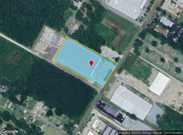  1526 S Brightleaf Blvd, Smithfield, NC Parcel Map