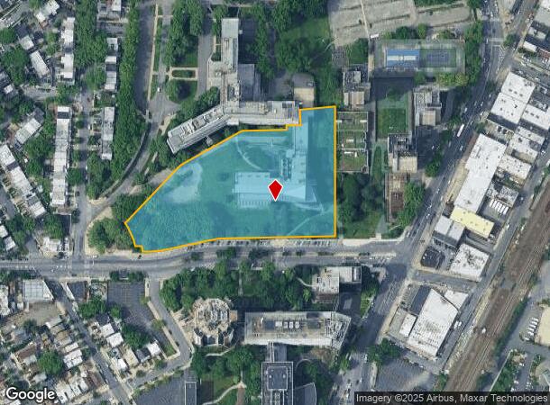  1301 Morris Park Ave, Bronx, NY Parcel Map