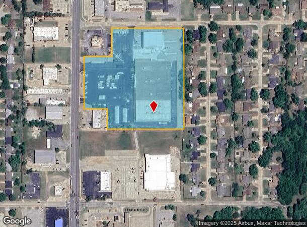 2323 N Harrison St, Shawnee, OK Parcel Map