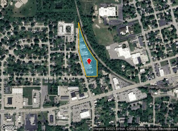 201 N Center St, Lowell, MI Parcel Map