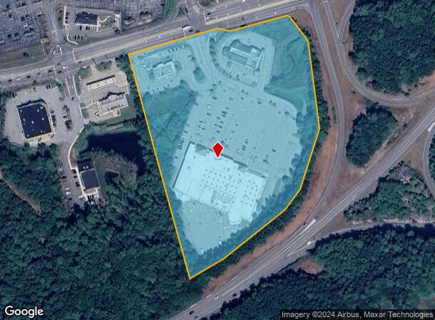  599 Nashua St, Milford, NH Parcel Map