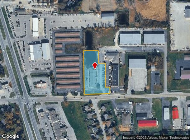 520 Tracy Rd, Whiteland, IN Parcel Map