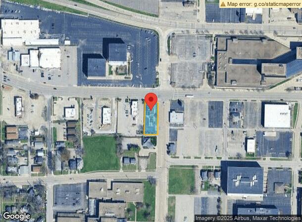  500 W Jefferson St, Springfield, IL Parcel Map