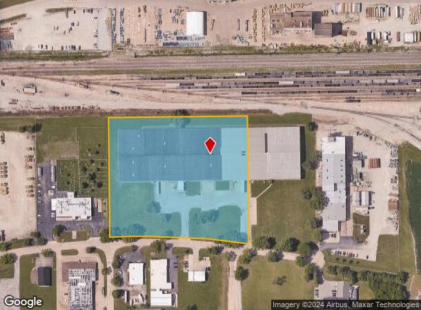  3030 E Parkway Dr, Decatur, IL Parcel Map