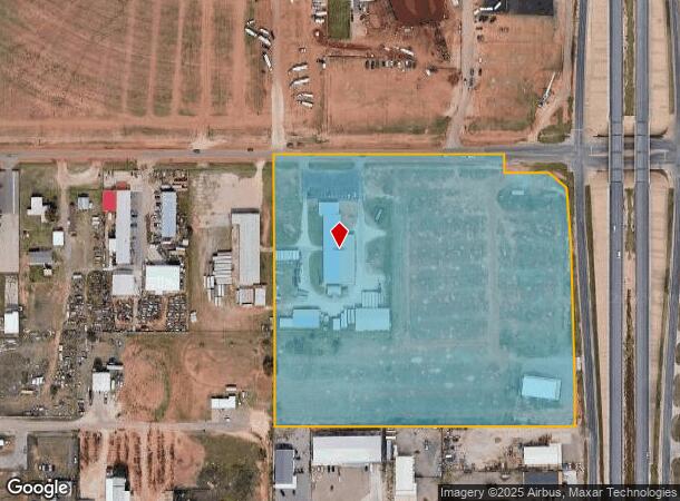 1101 114Th St, Lubbock, TX Parcel Map