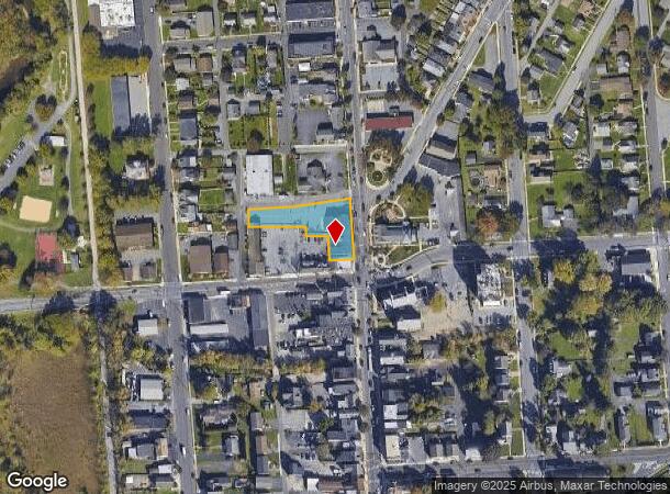 708 Main St, Hellertown, PA Parcel Map