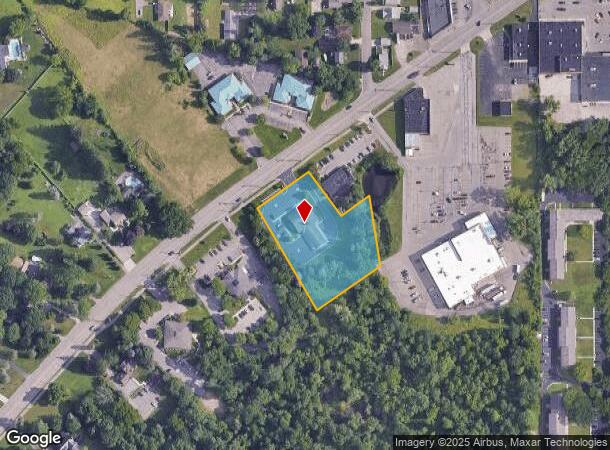 2001 Spring Arbor Rd, Jackson, MI Parcel Map