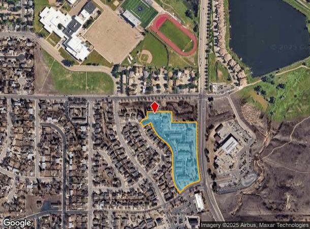 1415 10Th St Sw, Loveland, CO Parcel Map