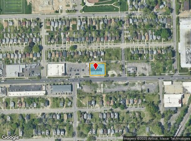  8251 E 7 Mile Rd, Detroit, MI Parcel Map