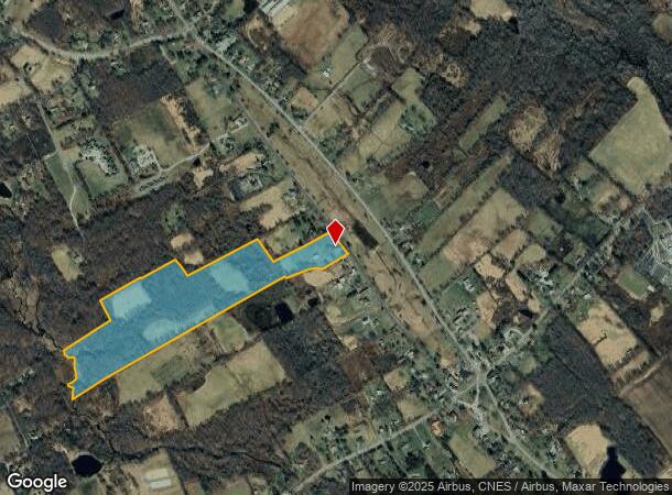  105 W Town St, Lebanon, CT Parcel Map