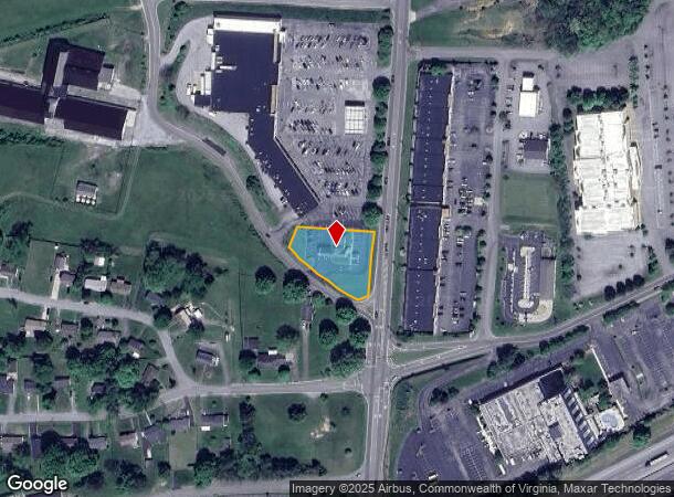 1325 Bonham Rd, Bristol, VA Parcel Map