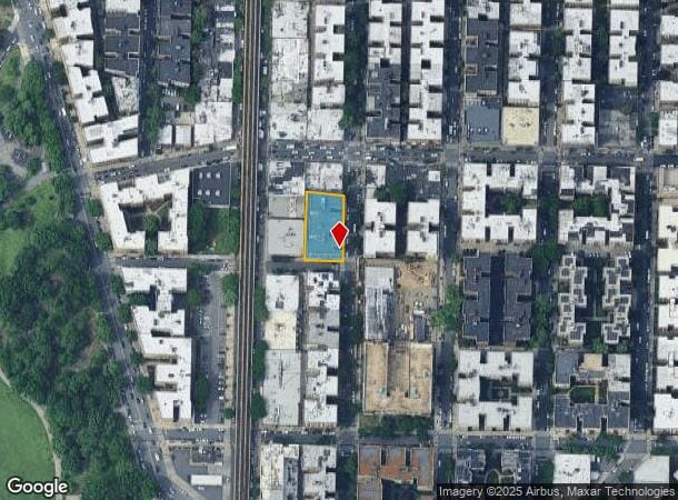 2125 Cruger Ave, Bronx, NY Parcel Map
