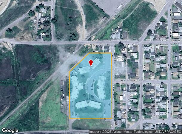 1515 Oregon Ave, Butte, MT Parcel Map