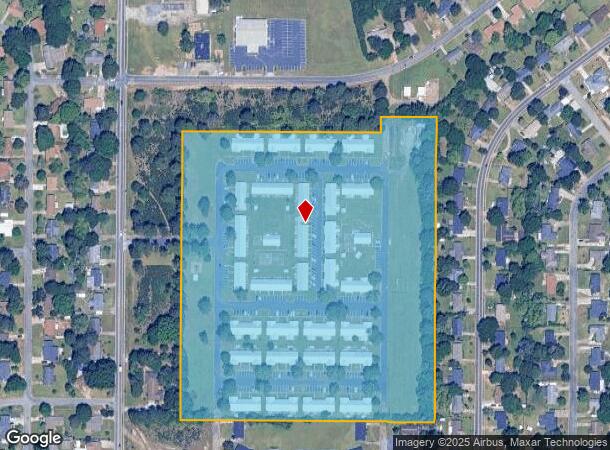 505 Northside Dr, Warner Robins, GA Parcel Map